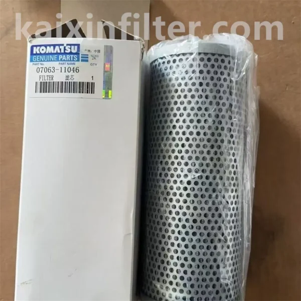 0706311046 Komatsu 7 Micron Hydraulic Filter for Construction Machinery | Kaixin Filter