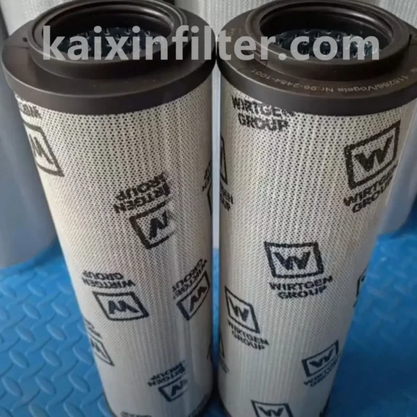 118266 Wirtgen Hydraulic Filter | 114mm OD, 68.5mm ID, 398mm Length, Beta 200 10μm