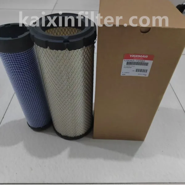 12906212560 Yanmar Air Filter | 126mm OD, 83mm ID, 312mm Length, 0.75kg