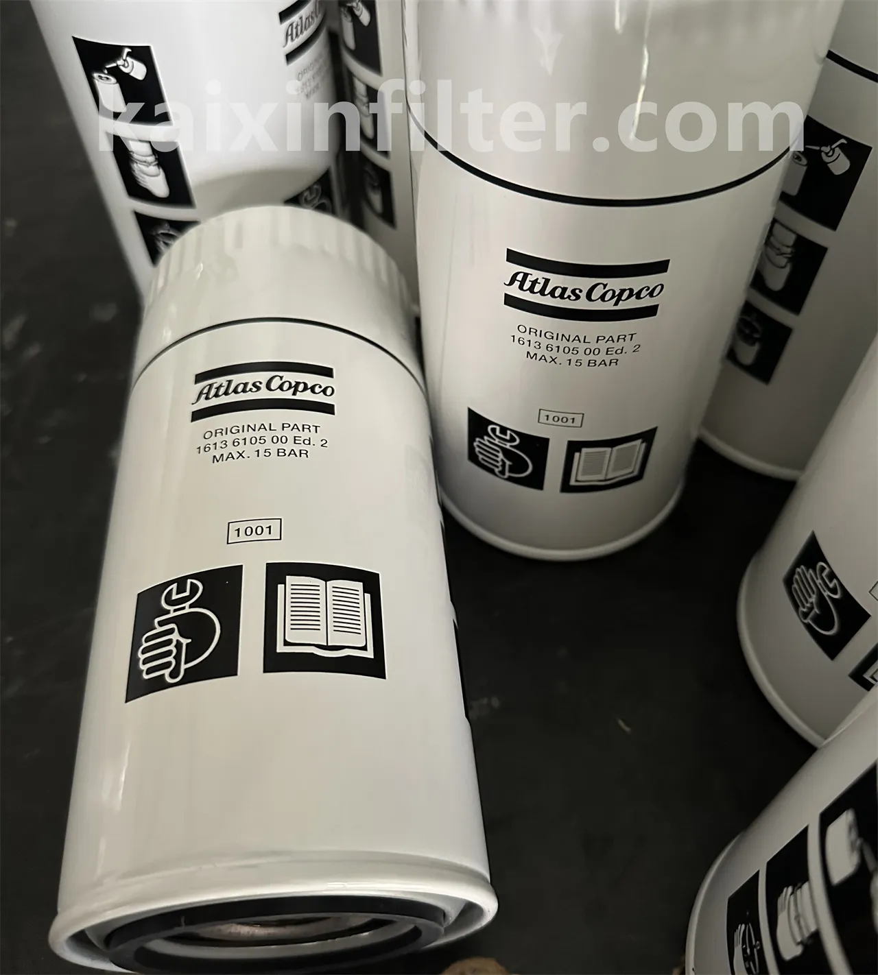 1613610500 hydraulic filter compatible with Atlas Copco GA409 compressor unit