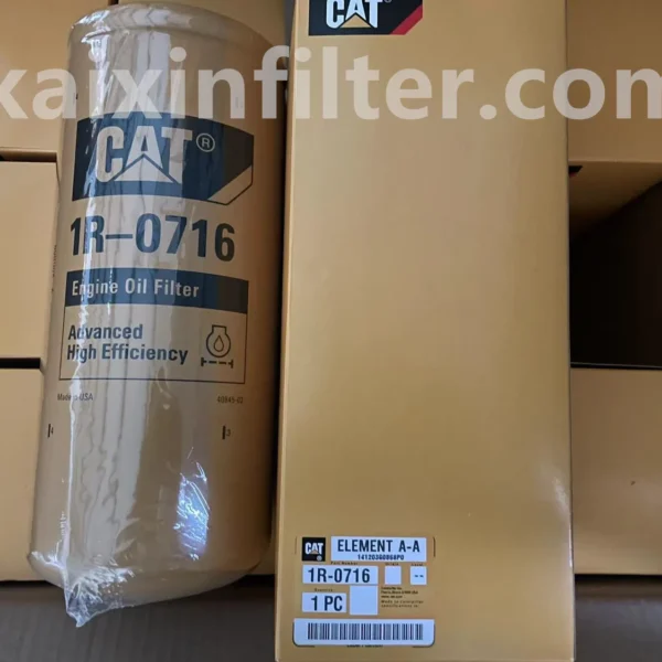 1R0716 Caterpillar Oil Filter for CAT 374D C15 ACERT Excavator