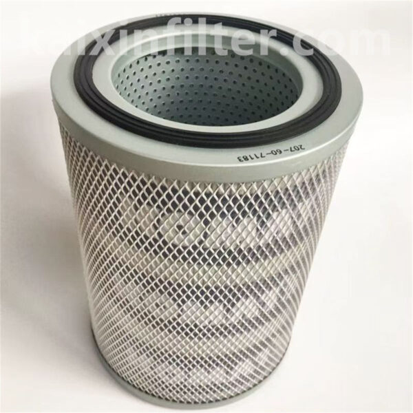 2076071183 Komatsu Hydraulic Filter | 11/20μm Beta-Grade Filter for Komatsu Excavators & Construction Machinery