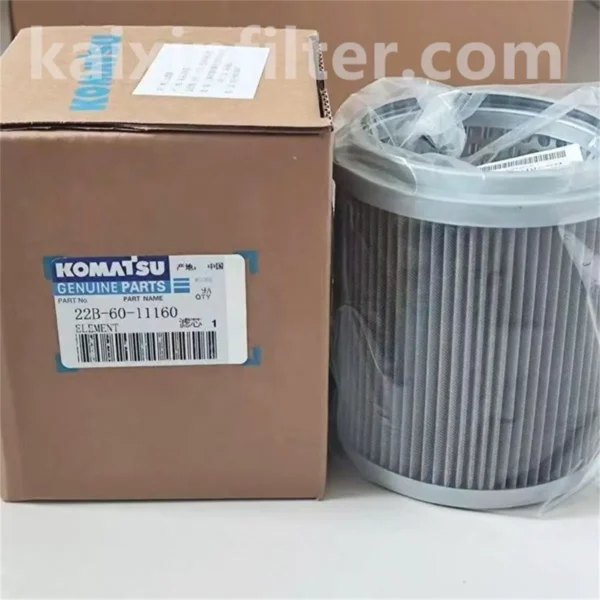 22B6011160 hydraulic filter for Komatsu PC138US-11