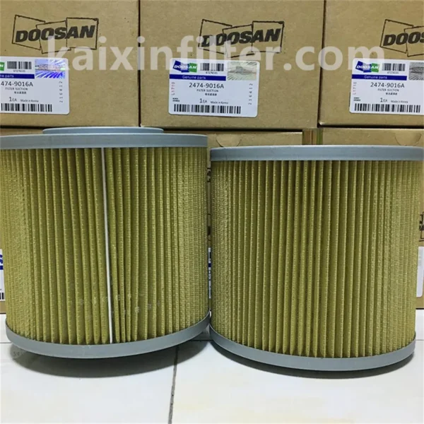 Doosan DX85R-3 excavator Yanmar 4TNV98C-VDB8 fitment for Doosan 24749016A hydraulic filter