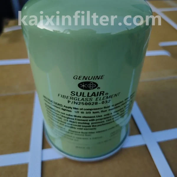 250028032 Sullair Hydraulic Filter | 93mm OD, 31/32-20 UN Thread, 136mm Length