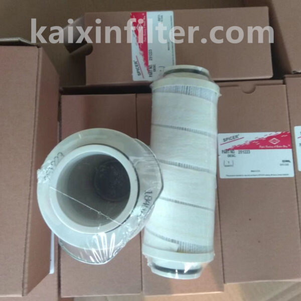 251223 Dana Hydraulic Filter | 71mm OD, 48mm ID, 204mm Length, 0.217kg Weight