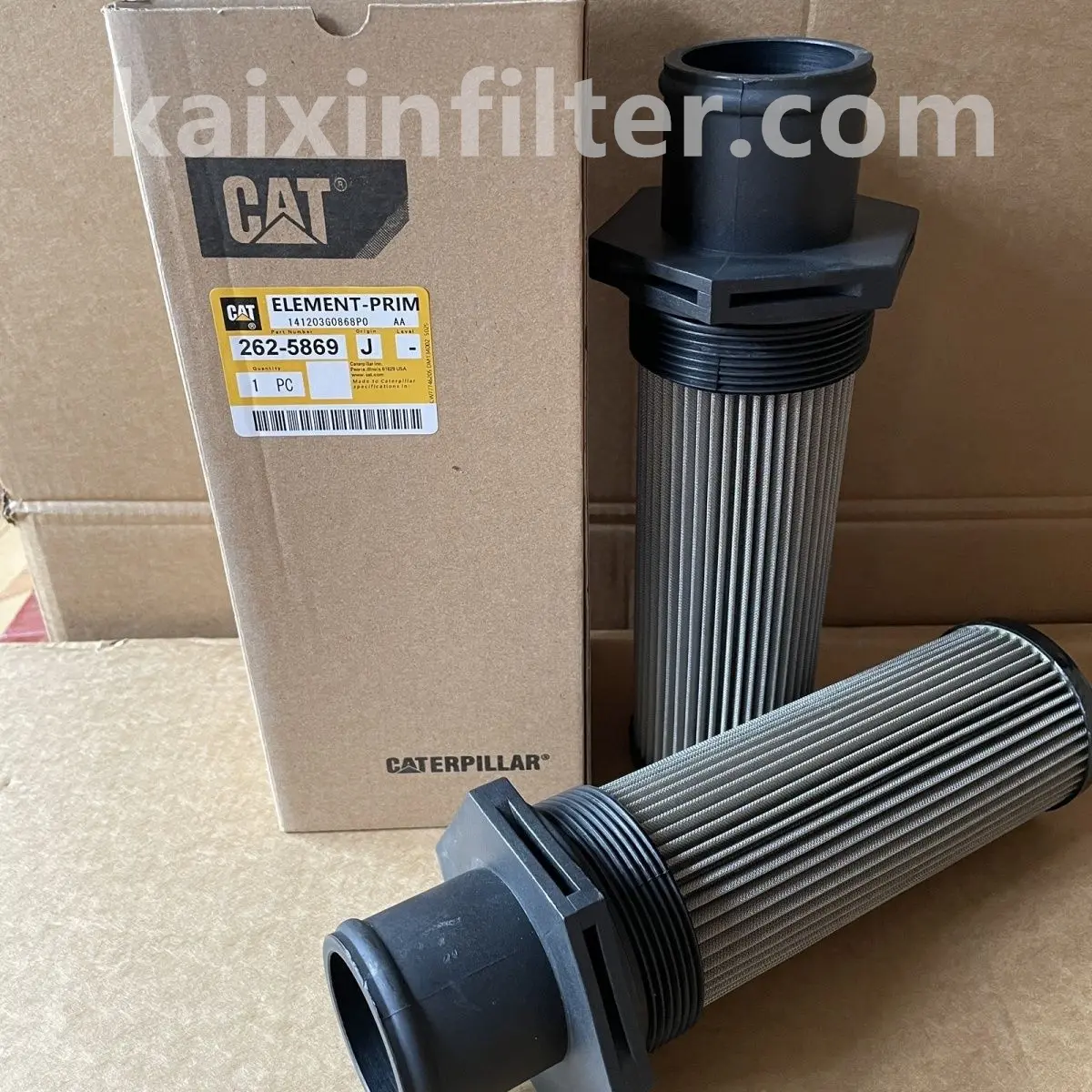 2625869 262-5869 caterpillar hydraulic filter for heavy equipment hydraulics