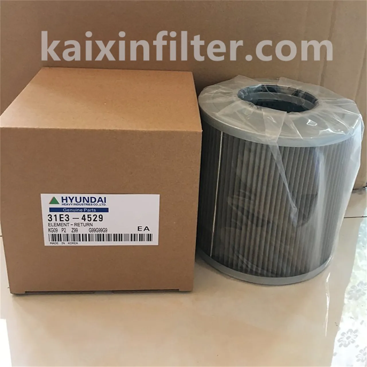 Hyundai R 140 LC-7 excavator Cummins B3.9-C fitment for Hyundai 31E34529 hydraulic filter,