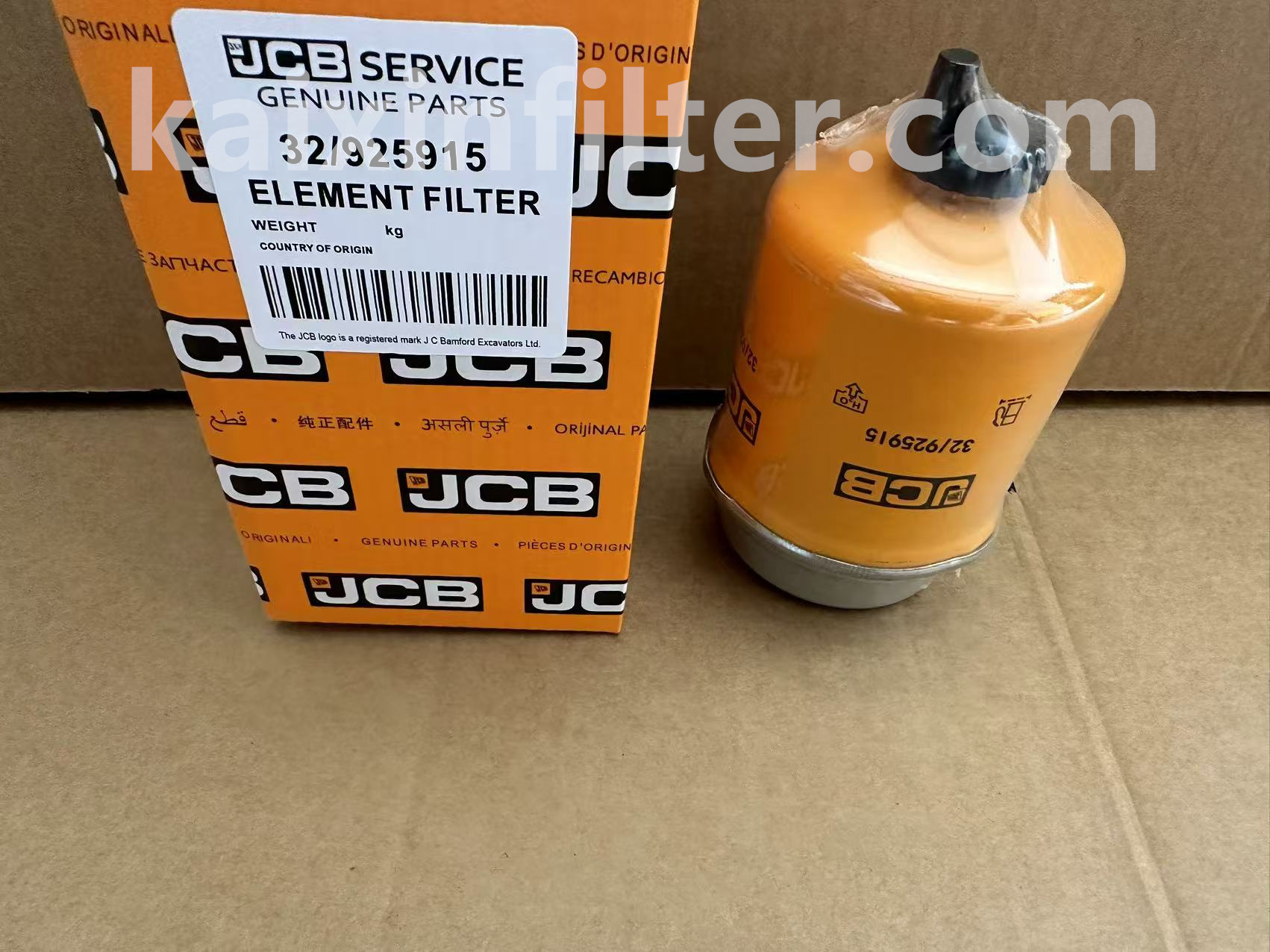 32925915 JCB Fuel Filter for Construction Machinery