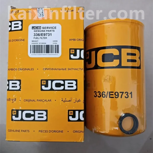 336E9731 JCB Fuel Filter | Heavy-Duty Diesel Fuel Filtration for JCB Construction Machinery