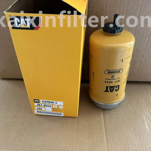 3619554 caterpillar fuel filter for heavy machinery fuel systems