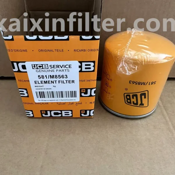 581M8563 581-M8563 JCB Hydraulic Filter for Construction Machines