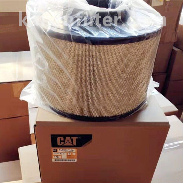 7C1571 CAT Air Filter | 317mm OD, 163mm ID, 152mm Seal, 236mm Height, 2.56kg