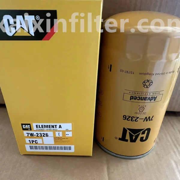 7W2326 7W-2326 caterpillar oil filter for heavy-duty engine lubrication systems