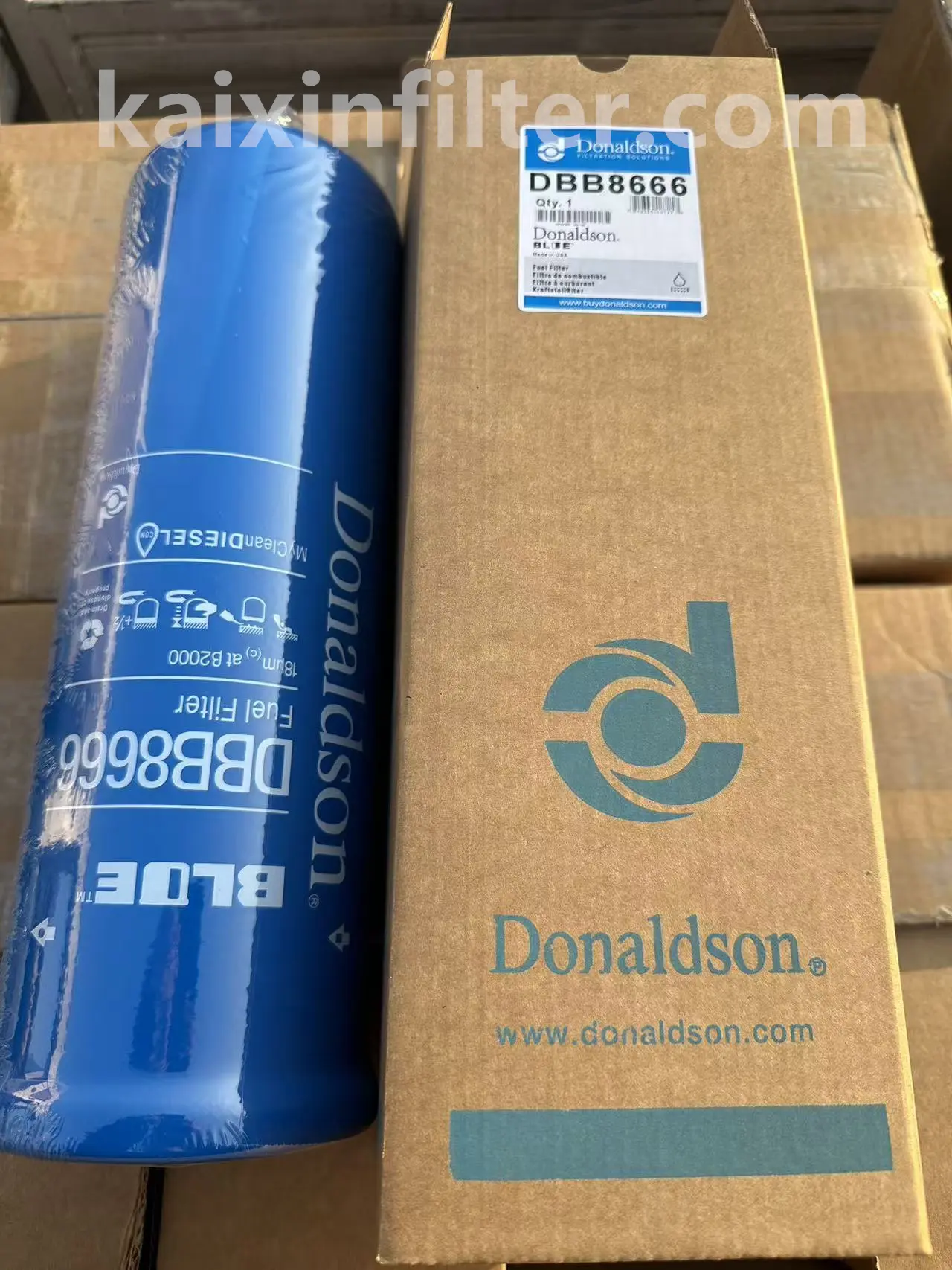 DBB8666 Donaldson Fuel Filter for Heavy-Duty Diesel Systems
