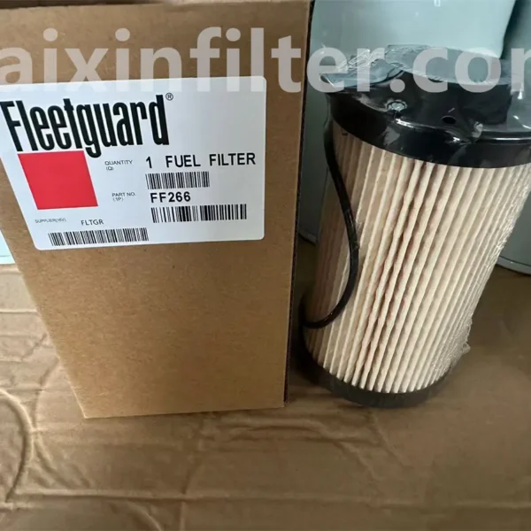 FF266 Fleetguard Fuel Filter | 95mm OD, Compact Diesel Fuel Filter for Light & Medium-Duty Engines