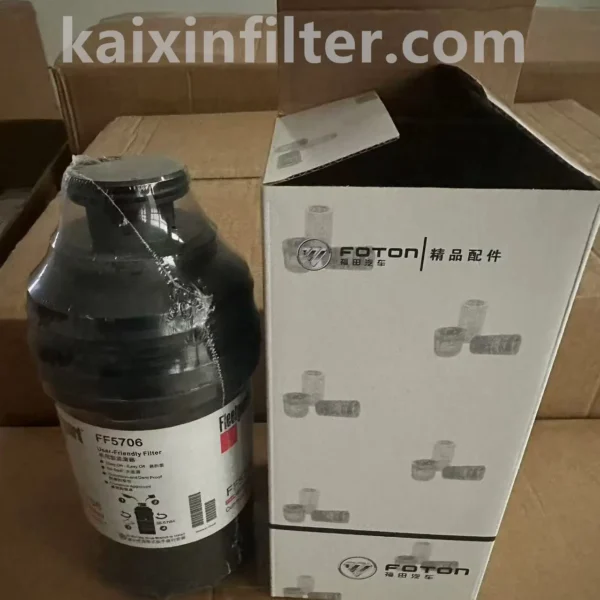 FF5706 Fleetguard Fuel Filter | 10 Micron Contamination Control for Diesel Engines