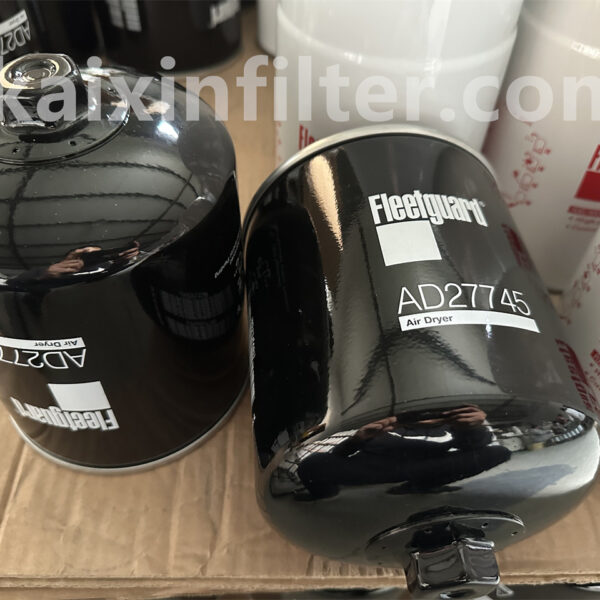 Fleetguard AD27745 Desiccant Filter for Scania G360LB Trucks, OD 140mm, Length 176mm, Thread 1 1/4 BSP/G | Kaixin Filter