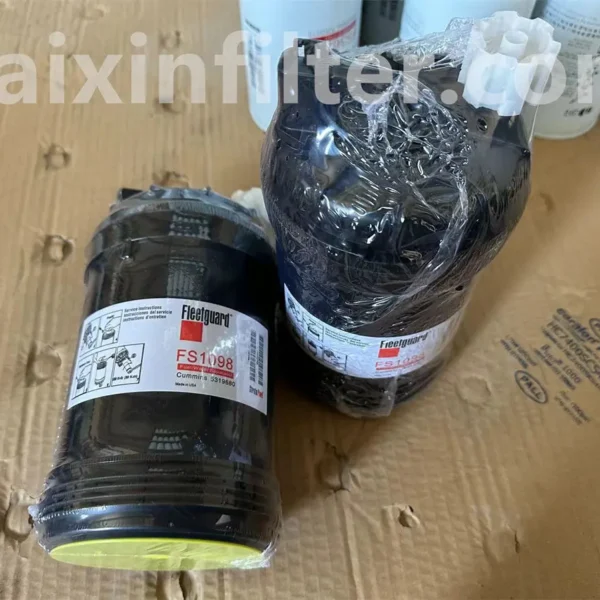 FS1098 Fleetguard Fuel Filter High Efficiency Filtration for Heavy-Duty Diesel Engines