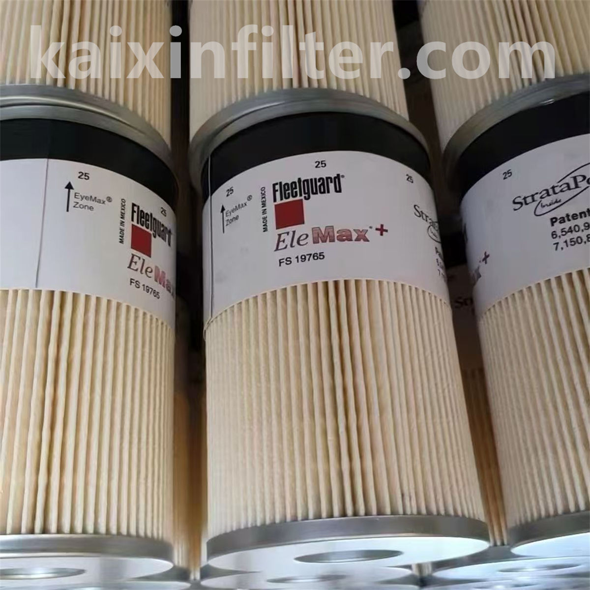 FS19765 Fleetguard Fuel Filter | 99% Efficiency at 25 Micron | SAE J1985 J905 Certified