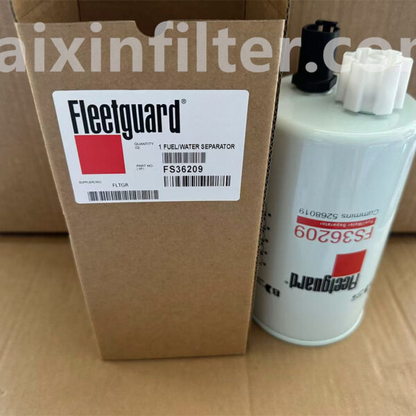 FS36209 Fleetguard Fuel Filter | Heavy-Duty Spin-On Fuel Filtration for Diesel Engines