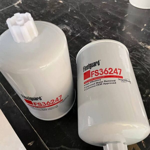 FS36247 Fleetguard Fuel Filter 7 Micron 108mm OD Heavy-Duty Filtration