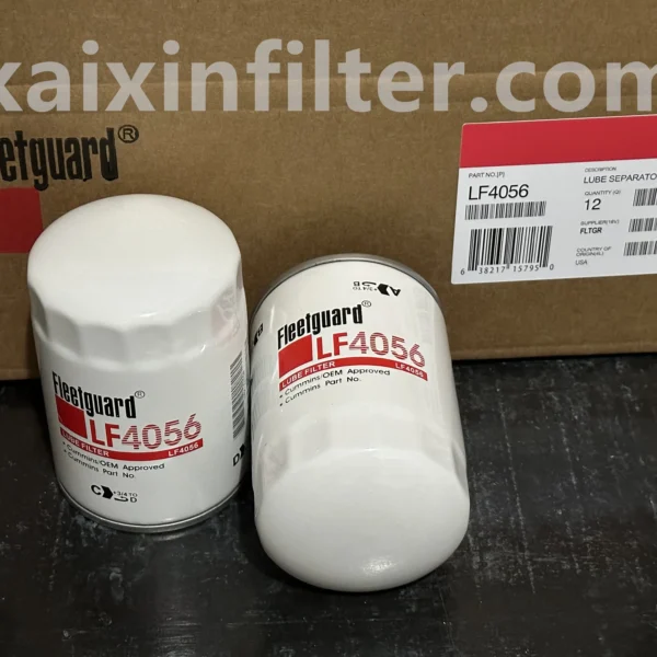 LF4056 Fleetguard Oil Filter | Industrial Engine Replacement Filter | kaixinfilter