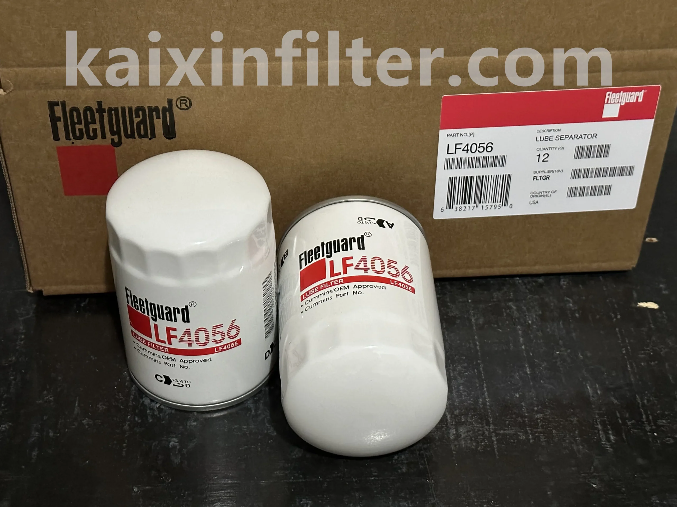 LF4056 Fleetguard Oil Filter | Industrial Engine Replacement Filter | kaixinfilter