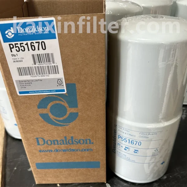 P551670 donaldson Oil Filter | Replacement for Terex & Cummins Engines