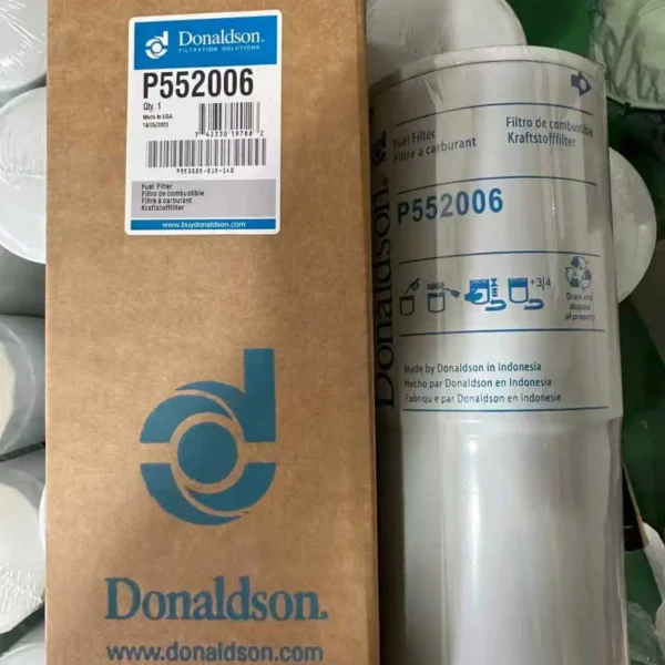 P552006 Donaldson Fuel Filter for Heavy Equipment Fuel-Water Separation