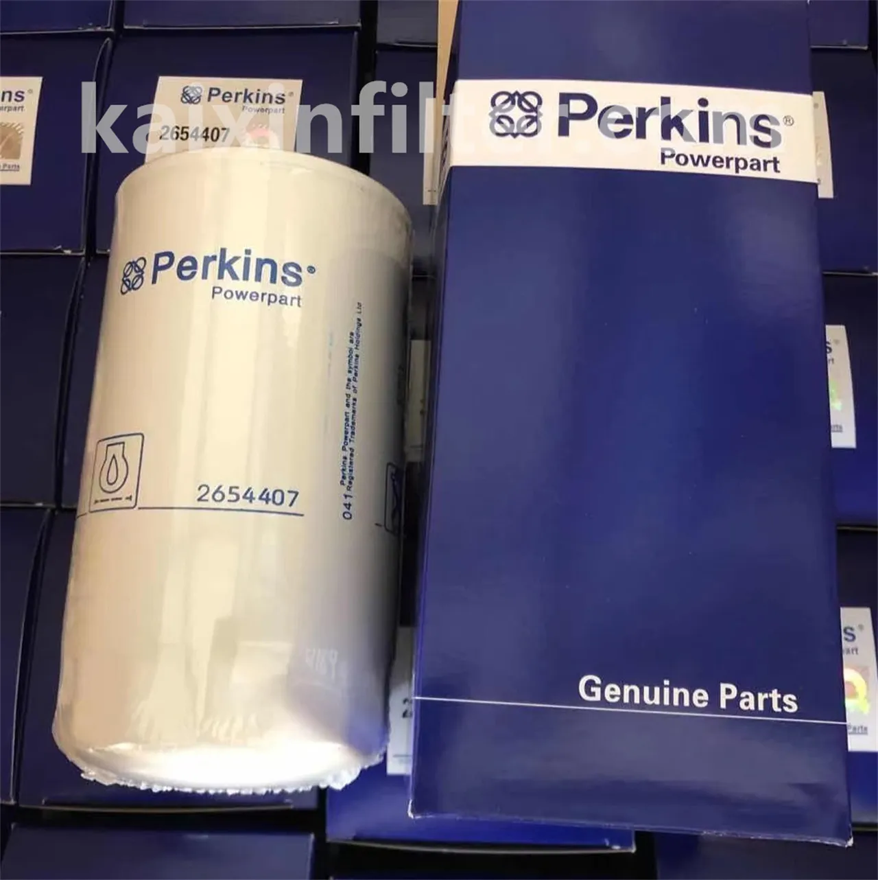 Perkins 2654407 oil filter 3/4-16 UN thread 93mm OD 174mm length