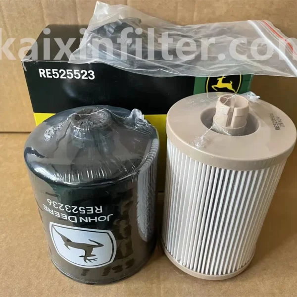 re525523 john deere fuel filter kit 7 micron for 6068h powertech engine