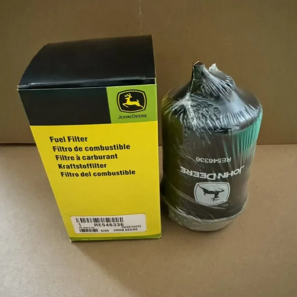 RE546336 John Deere Fuel Filter for Agricultural Diesel Engines