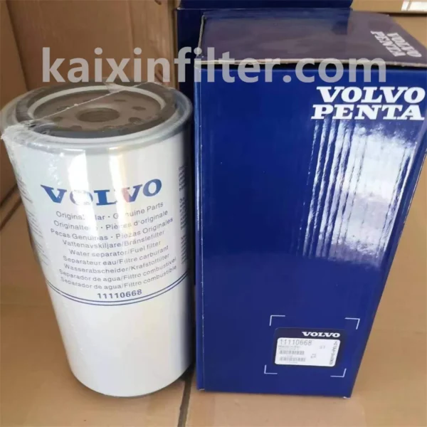 11110668 Volvo fuel filter replacement for Volvo A30D dumper D9AACE2 engine