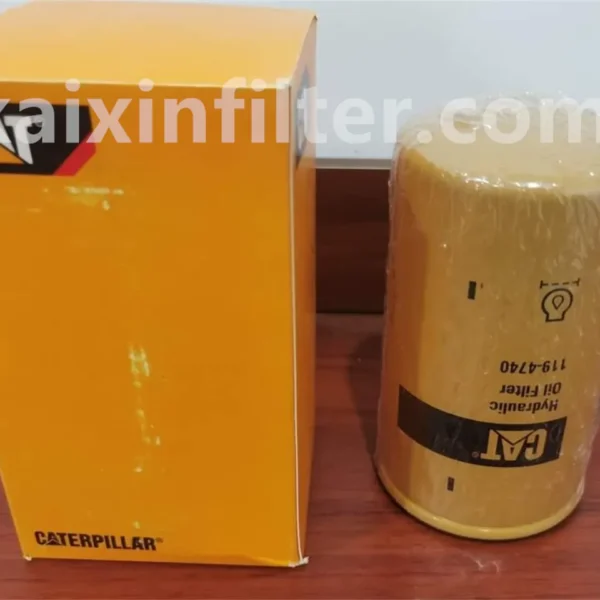 119-4740 hydraulic filter for Spra-Coupe 7660 sprayer with Perkins 1104D engine