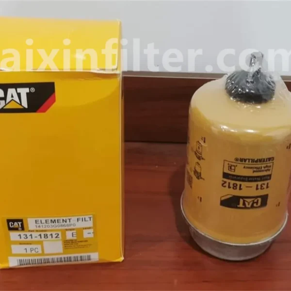 131-1812 fuel filter replacement for Caterpillar 432 D backhoe loader 3054 engine 2002-01