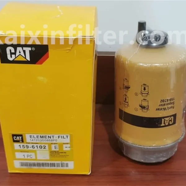 159-6102 fuel filter replacement for Caterpillar 325 B excavator 3116T engine 6DN/8FN/7JR/6LW