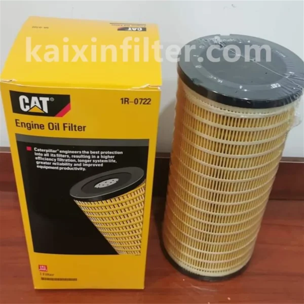 1R-0722 hydraulic filter for Caterpillar 12H grader with 3306 engine