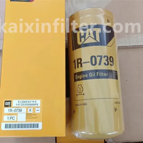 1R-0739 oil filter for Caterpillar 320 excavator with 3116T engine