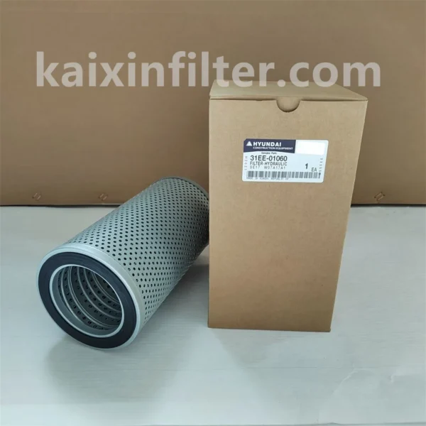 31EE-01060 Hyundai Hydraulic Filter for R 55-3 Mini Excavator Yanmar 4TNV94L Engine