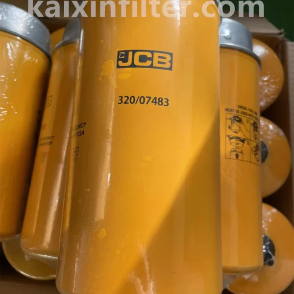 JCB 320/07483 Fuel Filter Replacement Part for 140 X 81kW/110HP Excavat