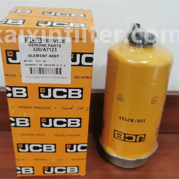 320-A7123 fuel filter replacement for JCB 300 T mini loader TCAE-55 engine