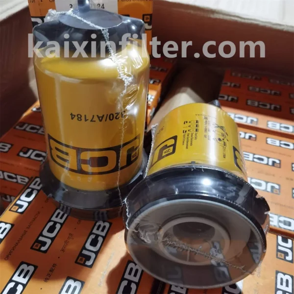 320A7184 replacement fuel filter compatible with JCB DieselMAX