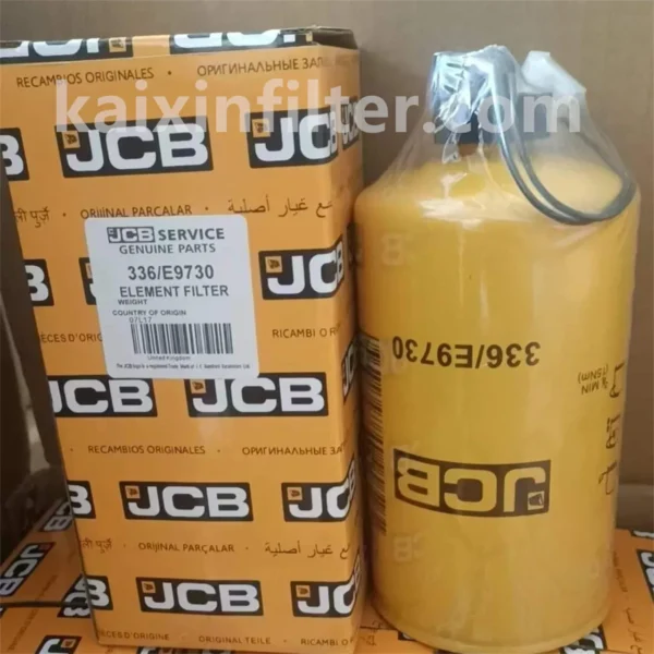 336-E9730 fuel filter replacement for Hyundai 230 LM Robex excavator Cummins 6 BTAA 5.9C engine