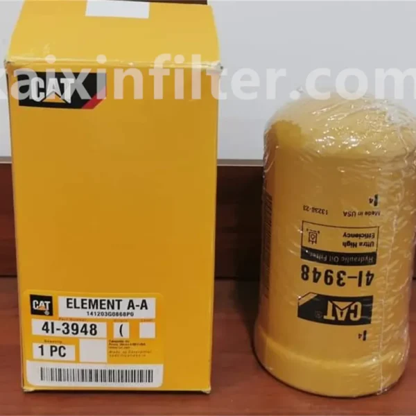 4I-3948 hydraulic filter for Caterpillar M325B wheel excavator, serial range BGN001-BGN244