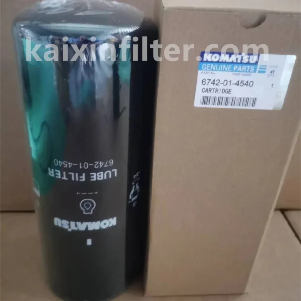 6742-01-4540 Komatsu Oil Filter for D65WX-18 Bulldozer SAA6D114E-6