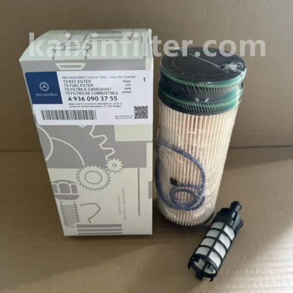 A9360903755 Mercedes-Benz fuel filter replacement for Rolba R500 snow cutter OM934LA engine