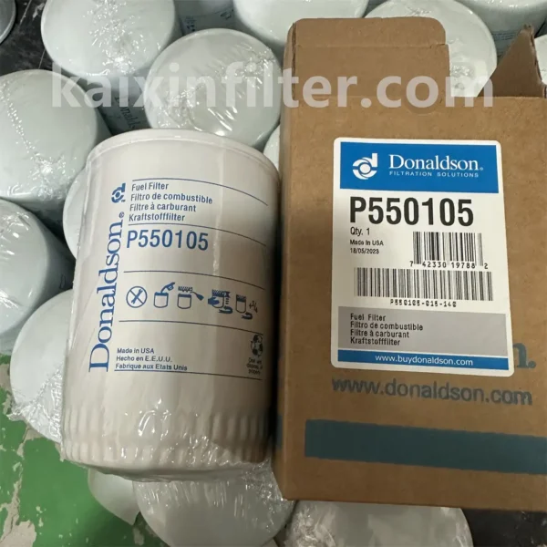 Donaldson P550105 fuel filter for Bucyrus 61 RB mining excavator