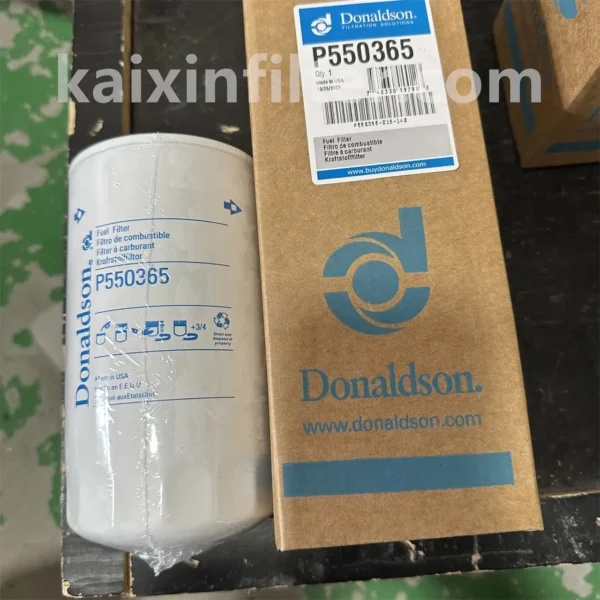 P550365 replacement fuel filter compatible with Perkins 3012TAG3