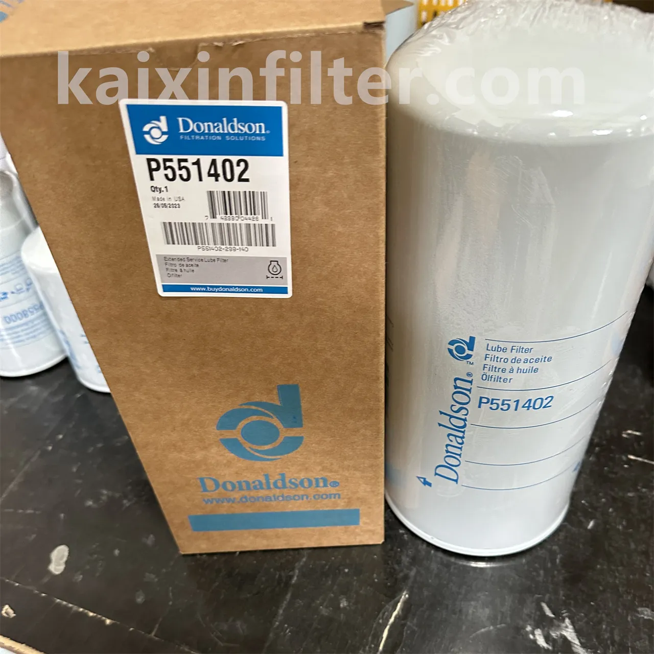 Donaldson P551402 lube filter for SDMO GEM 600 generator, 21 micron, 99% efficiency